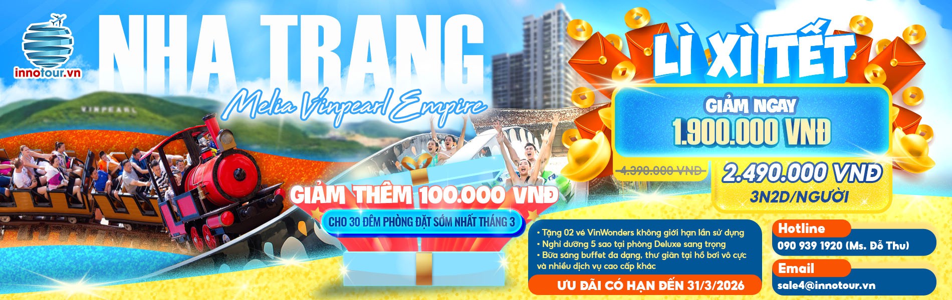 Nha Trang Empire giảm thêm 100K