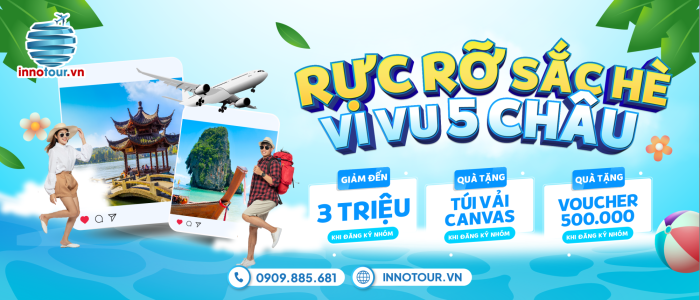 Rực rỡ sắc hè - vi vi 5 châu 