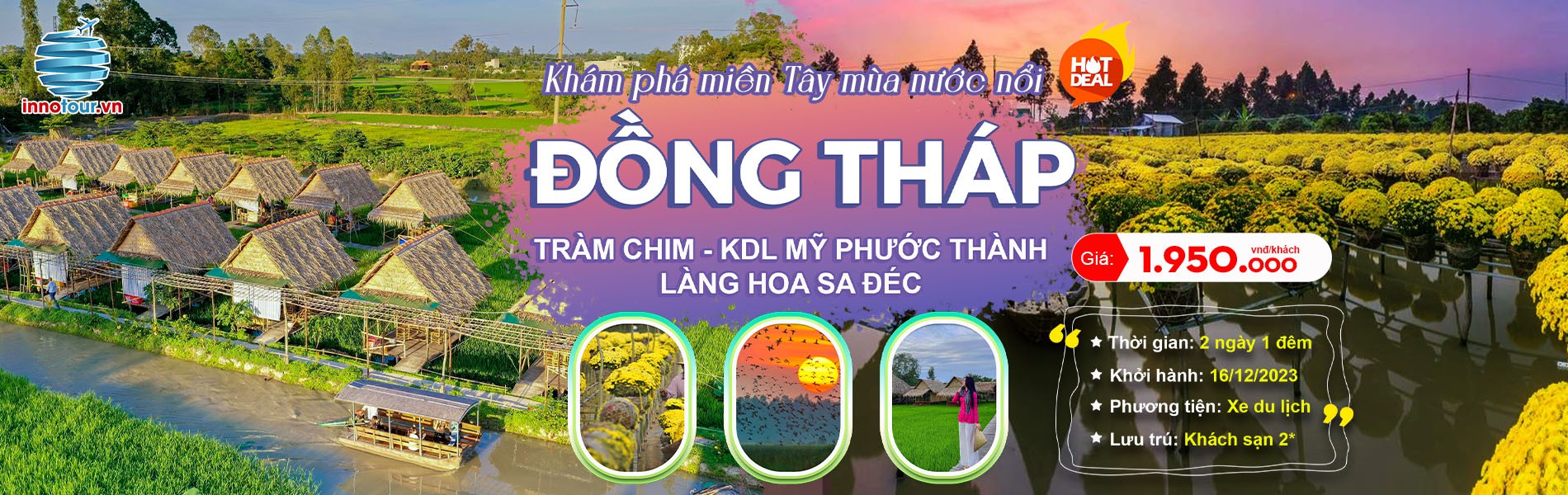 Tour Đồng Tháp 