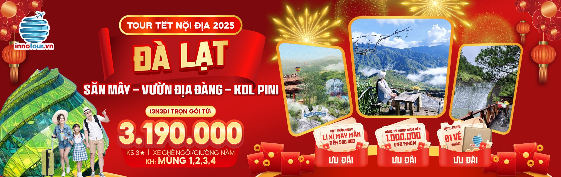 tour đà lạt tết