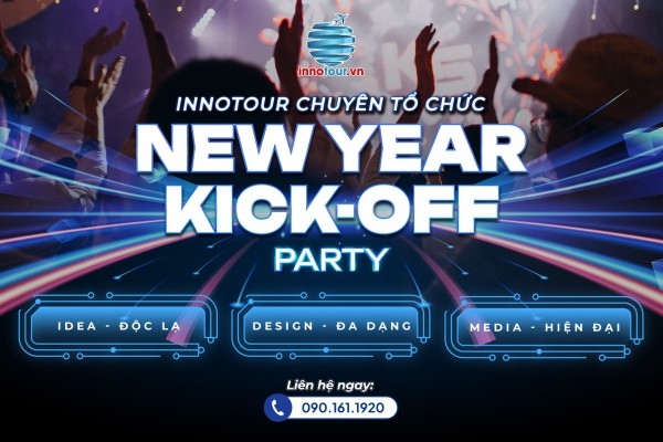 Tổ chức New Year Party và Kick Off cùng Innotour