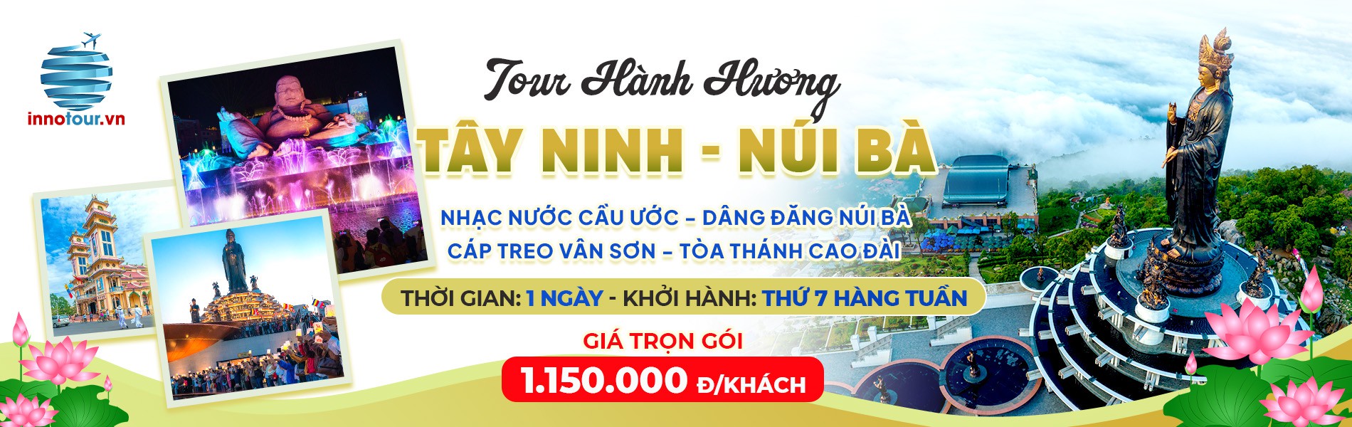 Tour hành hương Tây Ninh 1 ngày