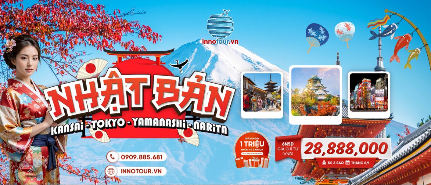 Tour Nhật Bản