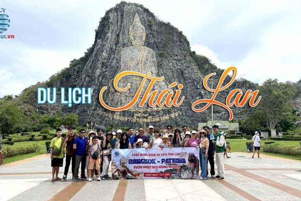 Tour Du Lịch Thái Lan 5 Ngày 4 Đêm Chào Đón Đoàn Khách Gia Đình 