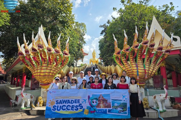 Tour khách đoàn: Khám phá Thái Lan cùng đoàn Công ty Bingo Mall