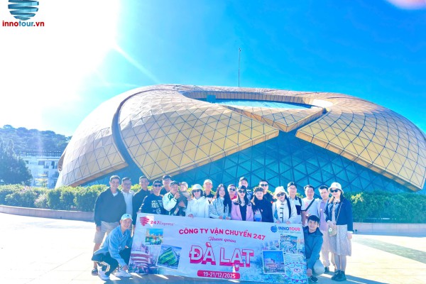 Tour khách đoàn: Khám phá Đà Lạt cùng Công ty vận chuyển 247 