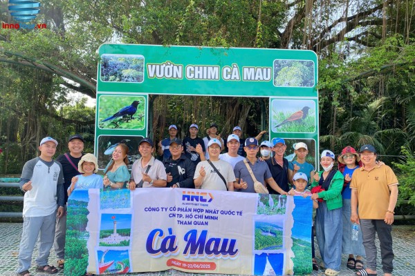 Tour khách đoàn: Tham quan Cà Mau cùng công ty Hợp Nhất Quốc Tế CN Hồ Chí Minh ngày 19.06 - 22.06.2025