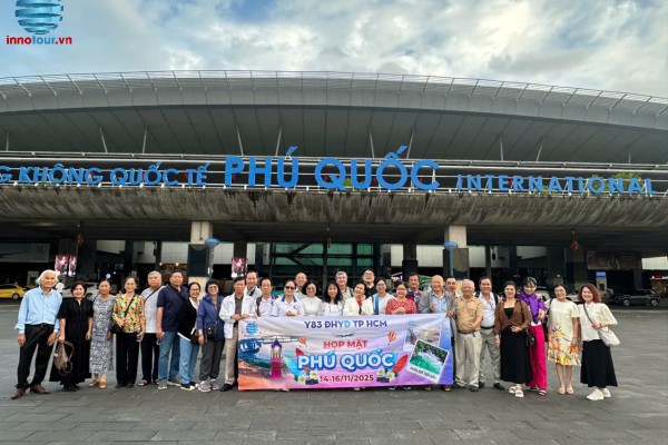 Tour khách đoàn: Khám phá & Gala Dinner tại Phú Quốc cùng đoàn ĐHYD Y83 TP.HCM khởi hành ngày 14.11 - 16.11.2025