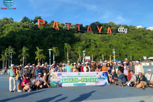 Tour khách đoàn: Khám phá Thái Lan - Bangkok - Pattaya cùng Công ty TNHH Dược phẩm Shinpoong Daewoo
