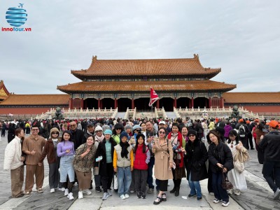 Tour Mono Bắc Kinh 5N4Đ - Vạn Lý Trường Thành - Tử Cấm Thành - Thiên An Môn