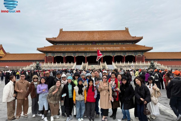 Tour khách lẻ ghép đoàn: Tour Mono Bắc Kinh 5N4Đ khởi hành tháng 10.2025