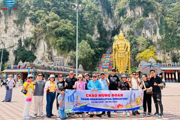 Tour khách lẻ ghép đoàn: Hành trình liên tuyến 2 điểm đến Singapore - Malaysia 5N4Đ