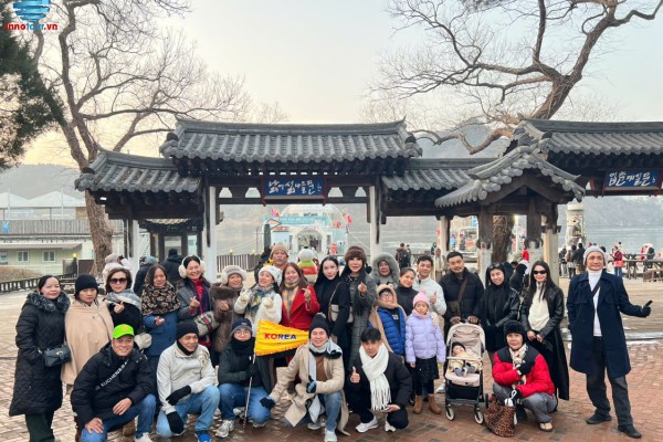 Khách lẻ ghép đoàn: Tour Hàn Quốc 5N4D - Seoul - Nami khởi hành 28 Tết 