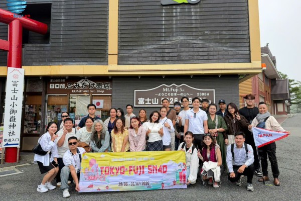 Tour khách lẻ ghép đoàn: Khám phá xứ sở Phù Tang | Tour Nhật Bản - Tokyo - Núi Phú Sĩ 