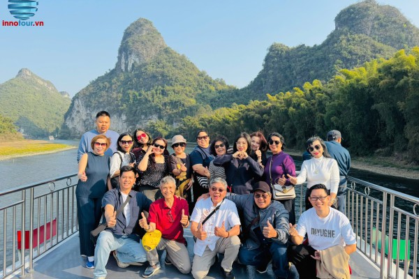 Tour khách lẻ ghép đoàn: Tour Quế Lâm - Dương Sóc Trung Quốc 