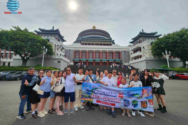 Tour Trùng Khánh - Đại Lý - Lệ Giang cùng đoàn khách gia đình 