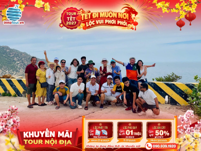 Tour Tết 2027: Tour Ninh Chữ 2 ngày 1 đêm - Hang Rái - Tháp Poklong Garai - Vịnh Vĩnh Hy