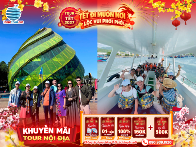 Tour Tết 2027: Tour liên tuyến Ninh Chữ - Đà Lạt 4N3Đ - Vịnh Vĩnh Hy - Lạc Hư Cổ Trấn - Hang Rái - Cồng Chiêng Tây Nguyên