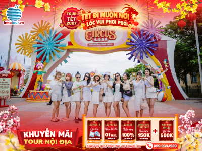 Tour Tết 2027: Tour Phan Thiết 2 ngày 1 đêm - Bikini Beach - Xe Jeep 7 điểm - Queen Farm - Silk Road Mũi Né 