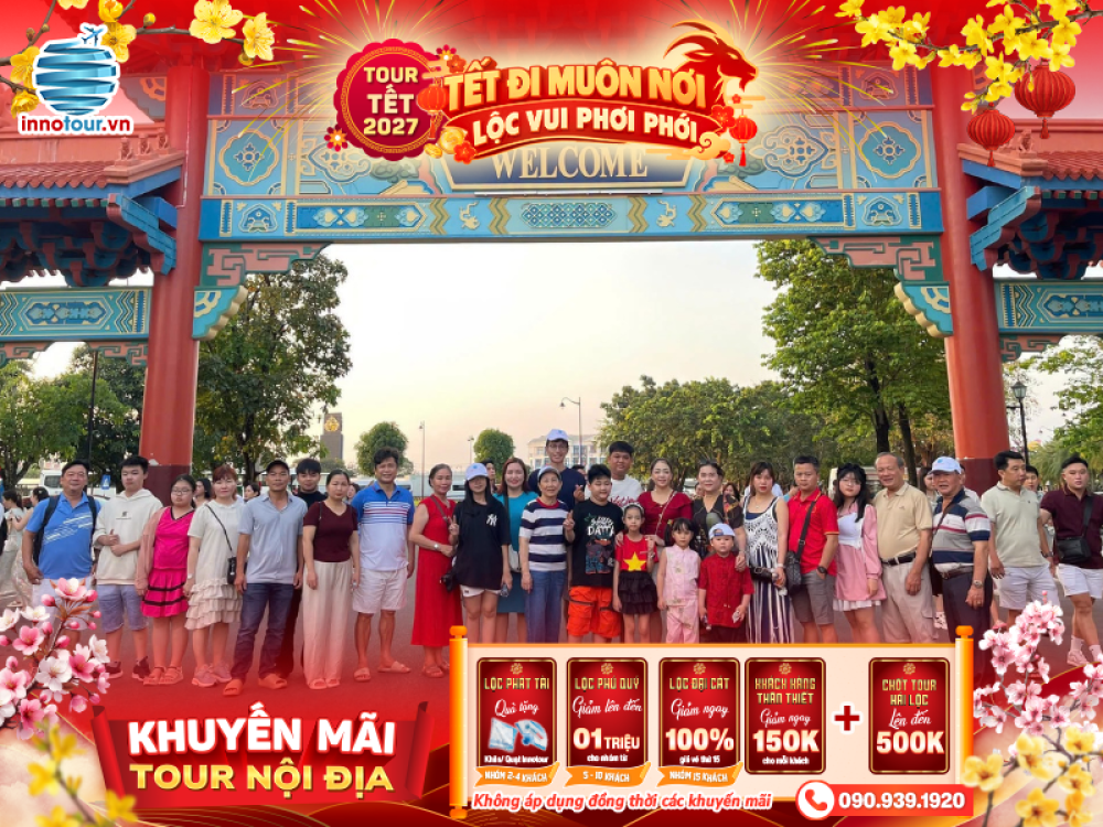 Tour Tết 2027: Tour Phú Quốc 3 ngày 2 đêm - Cáp treo Hòn Thơm - Grand World - Bãi Sao - Đặc sản Phú Quốc