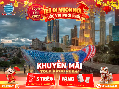 Tour Malaysia - Singapore 5N4D - Khu Putrajaya - Tháp truyền hình KLCC Tower