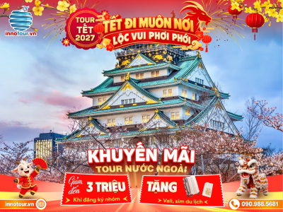 Tour Osaka - Kobe - Kyoto - Nagoya Yamanashi 5N5D - Khám phá đất nước mặt trời mọc