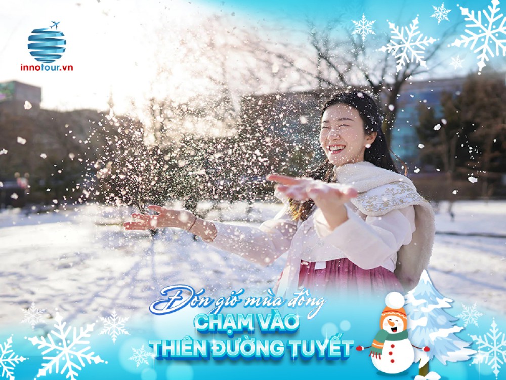 Tour Hàn Quốc 5N4Đ - Seoul - Trượt tuyết Elysan - Công viên Lotte World