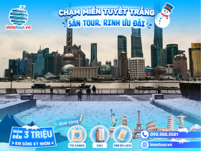 Tour Thượng Hải - Hàng Châu - Tô Châu - Tây Sách Ô Trấn - 5N5D - 5 sao chill như tự túc - Hành trình no shopping