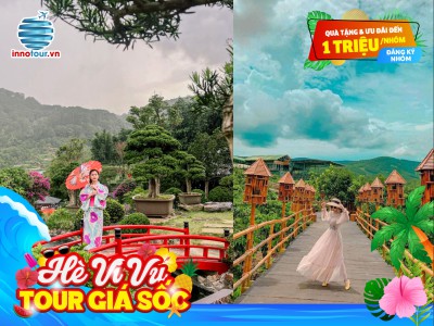 Tour Đà Lạt 4N3Đ - Thung lũng Đèn - Hoàng Long Ohayo - Thung lũng các vị thần God Valley - Hoa Trong Rừng - Thác Bobla - Buffet Rau