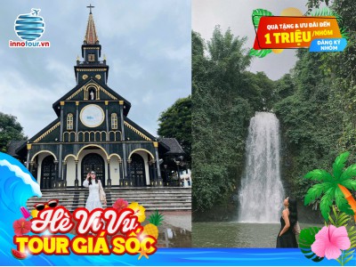 Tour Măng Đen - Gia Lai - Buôn Ma Thuột - Chùa Minh Thành - Đức Mẹ Măng Đen 3N3Đ