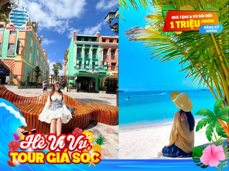 Tour Nha Trang 3 ngày 3 đêm: Trải nghiệm 3 đảo - Marina Beach - Vinpearl Harbour - Tata Show - Buffet Hải Sản