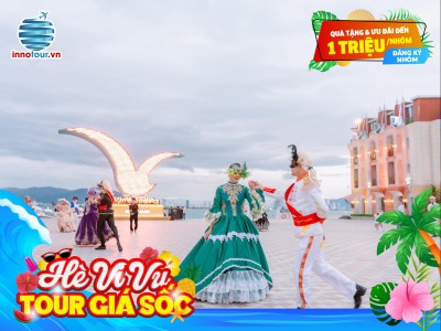 Tour Nha Trang 3N3Đ - Khám Phá 3 Đảo - Tắm bùn Hòn Tằm - Vinpearl Harbour - Buffet Hải Sản