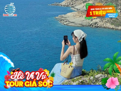 Tour Ninh Chữ 2 ngày 1 đêm - Hang Rái - Tháp Poklong Garai - Vịnh Vĩnh Hy - Buffet Hải Sản - Ngắm San hô Tàu Đáy Kính