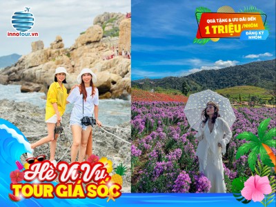 Tour Liên Tuyến Ninh Chữ - Đà Lạt 4 ngày 3 đêm - Hang Rái - Tanyoli - Thung Lũng Đèn - KDL Quỷ Núi