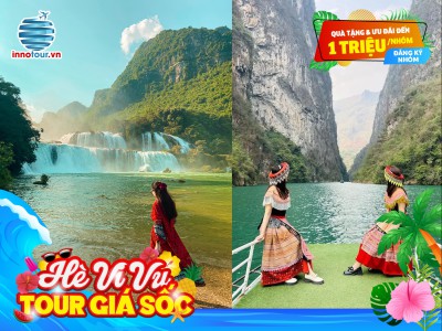 Tour Vòng Cung Đông Bắc: Hà Giang – Đồng Văn - Sông Nho Quế - Cao Bằng - Thác Bản Giốc - Lạng Sơn 5N4Đ