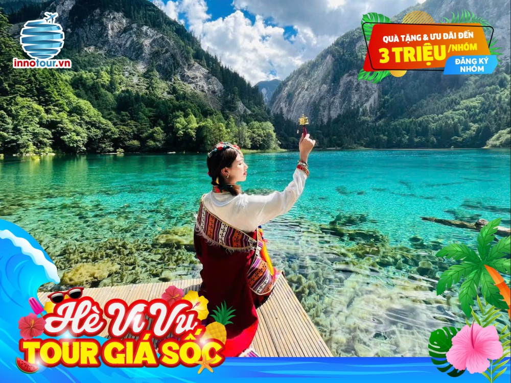 Tour Thành Đô - Cửu Trại Câu - Đô Giang Yến - Công Viên Gấu Trúc 6N5Đ