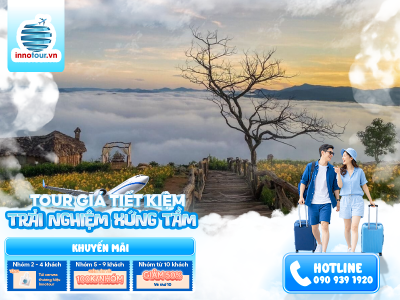 Tour Đà Lạt 3N3Đ - Happy Hill - Langbiang Land - Săn Mây Cầu Đất - Buffet Rau Đặc Sản - Puppy Farm - Semten Hill - Quê Garden - Fresh Garden