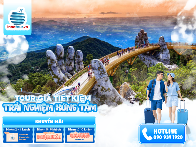 Tour Đà Nẵng - Hội An - Bà Nà Hills 3N2Đ - Rừng Dừa Bảy Mẫu - Biển Mỹ Khê