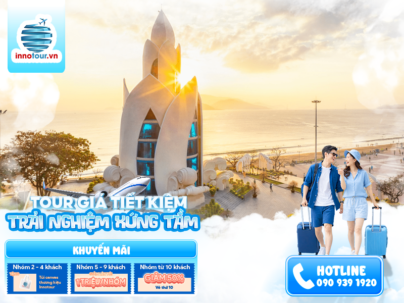 Tour Nha Trang 3N3Đ - VinWonder - Suối Khoáng Nóng I-Resort - Buffet Đồng Quê Xưa