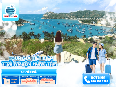 Tour Ninh Chữ 3N2Đ - Buffet Hải Sản - Nova World - Vịnh Vĩnh Hy - Trùng Sơn Cổ Tự - KDL Tanyoli - Bảo tàng Ninh Thuận