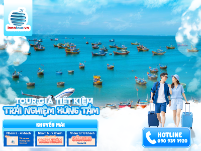 Tour Phan Thiết 2N1Đ - Bikini Beach - Tắm bùn khoáng - Thanh Minh Tự - Xe Jeep 7 điểm - Mango Beach 