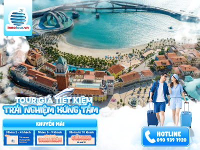 Tour Phú Quốc 3N3Đ - Vin Wonder - Chùa Hộ Quốc - Nhà Tù Phú Quốc - Buffet Hải Sản  - Bún Quậy