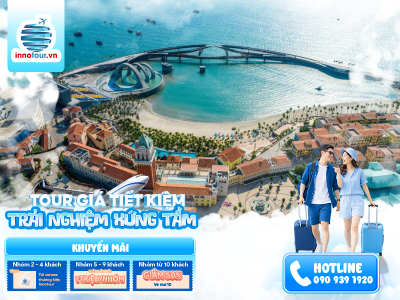 Tour Phú Quốc 3N3Đ - Vin Wonder - Chùa Hộ Quốc - Nhà Tù Phú Quốc - Buffet Hải Sản  - Bún Quậy