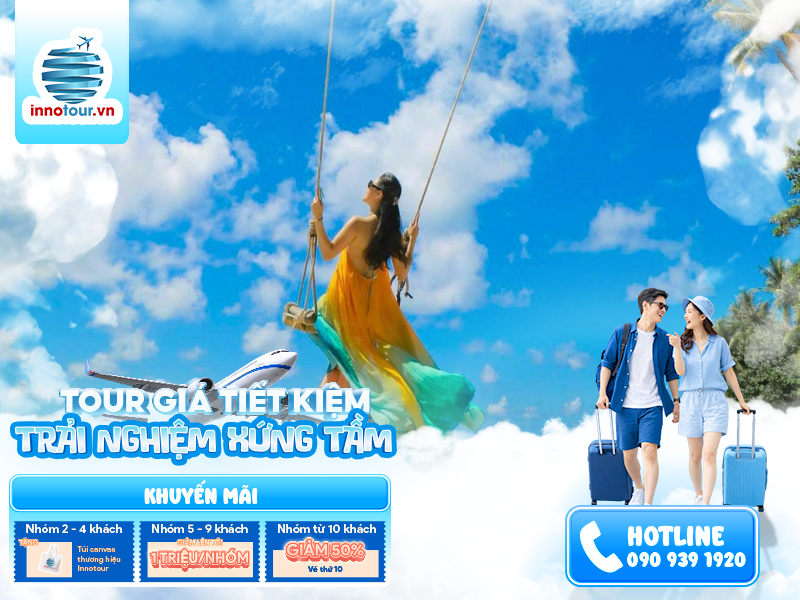 Tour Phú Quốc 3N3Đ - Chùa Hộ Quốc - Grand World - Tứ Đảo - Du Thuyền Nautilus - Nhà Tù Phú Quốc - Buffet Hải Sản