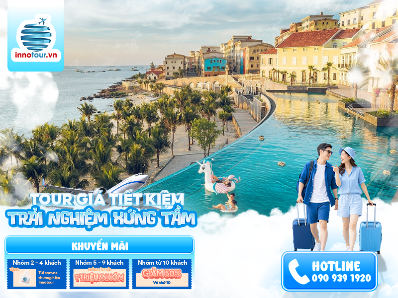 Tour Phú Quốc 3N2Đ - Câu Cá - Lặn Ngắm San Hô - Grand World - Nhà Tù Phú Quốc