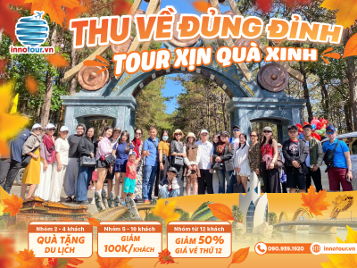 Tour Măng Đen - Buôn Ma Thuột - Tà Đùng 3N3Đ - Chùa Minh Thành - Thác Pa Sỹ 