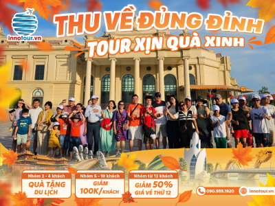 Tour Nha Trang 3N3Đ - Đảo Bích Đầm - Đảo Robinson - Vinpearl Harbour - Tata Show - Buffet Nha Trang Xưa