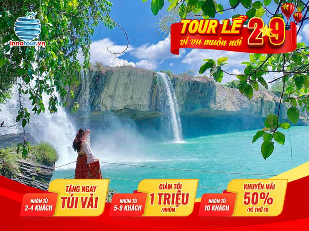 Tour Lễ 2/9: Tour Tây Nguyên 3N3Đ - Măng Đen - Buôn Mê - Khám phá đại ngàn đầy hùng vĩ