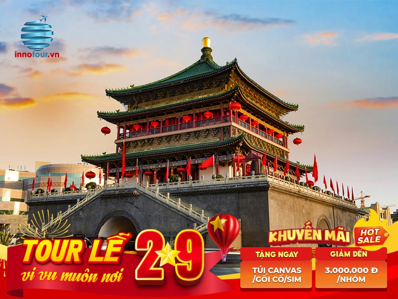Tour Lễ 2/9: Tour Bắc Kinh 4N3Đ - Tử Cấm Thành - Thiên An Môn - Vạn Lý Trường Thành