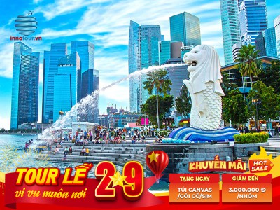 Tour Lễ 2/9: Tour Singapore - Malaysia 5N4Đ - Chùa Răng Phật - Thành phố cổ Malacca